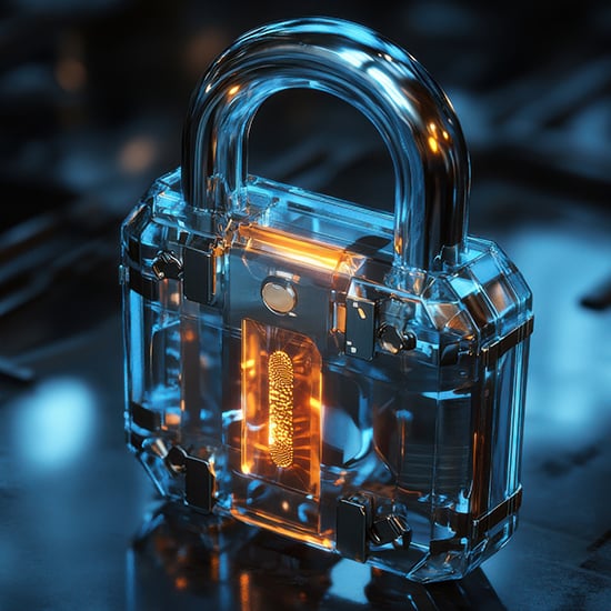 Transparent glass padlock_550x550